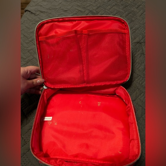 REVOLUTION FLINTSTONE FRUITY PEBBLES CEREAL VINYL COSMETIC MAKE UP BAG CASE - Picture 3 of 3